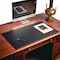 Dacasso Black Leather Desk Mat/Desk Pad/Gaming Pad/Mouse Pad/ Desk Protector, 38" x 24" PR-1011 - alternate 6